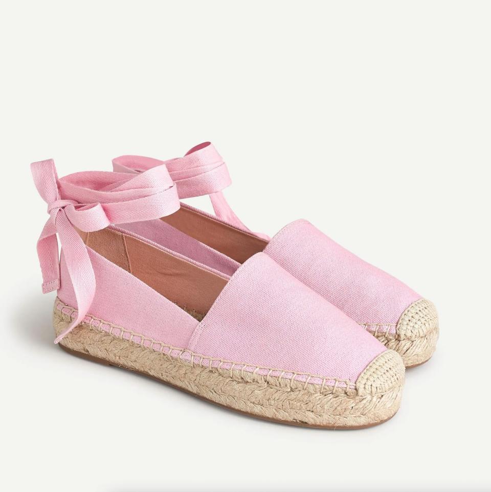 J. Crew Canvas Espadrille Flats