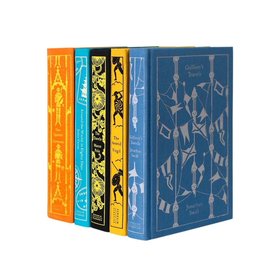 <p><a href="https://go.redirectingat.com?id=74968X1596630&url=https%3A%2F%2Fjuniperbooks.com%2Fproducts%2Fpenguin-classics-pilgrimage-palette&sref=https%3A%2F%2Fwww.townandcountrymag.com%2Fstyle%2Ffashion-trends%2Fg45559948%2Finvestment-portfolio-november-2023%2F" rel="nofollow noopener" target="_blank" data-ylk="slk:Shop Now;elm:context_link;itc:0;sec:content-canvas" class="link ">Shop Now</a></p><p>Penguin Classics Pilgrimage Palette Book Set</p><p>juniperbooks.com</p><p>$150.00</p>