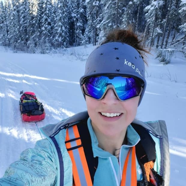 Jessica Leska has been training for the run for months. 
