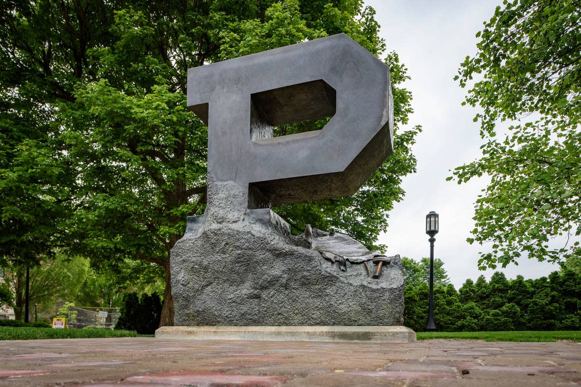 Purdue University announced in 2017 that it would form a nonprofit to purchase Kaplan University, an online for-profit college owned by Graham Holdings Co. Provided by Purdue University