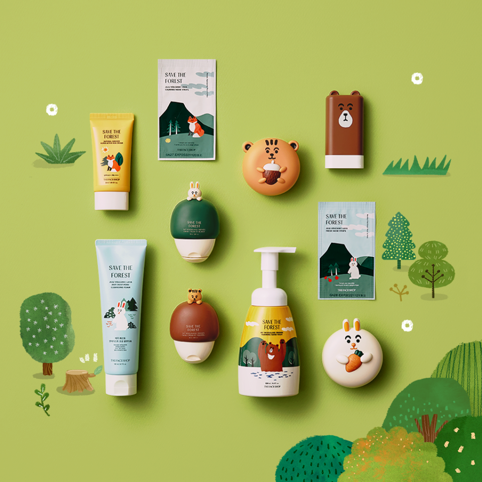 Forest Friends. (PHOTO: TheFaceShop)