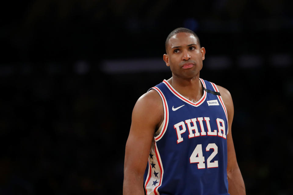 Al Horford left Boston for $100 million and a backup role in Philadelphia. (Katelyn Mulcahy/Getty Images)