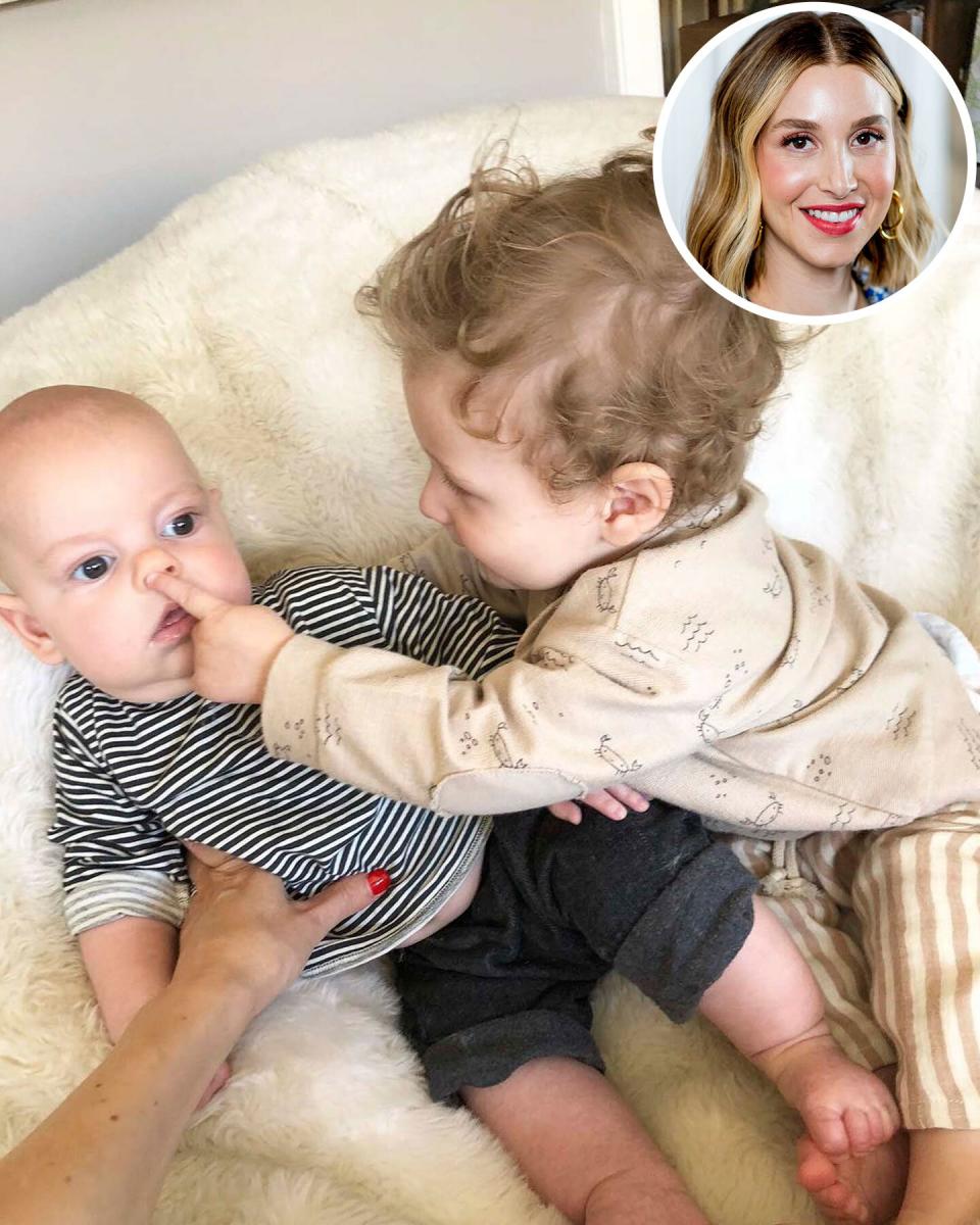 WHITNEY PORT'S SON MAKING HIS PICK