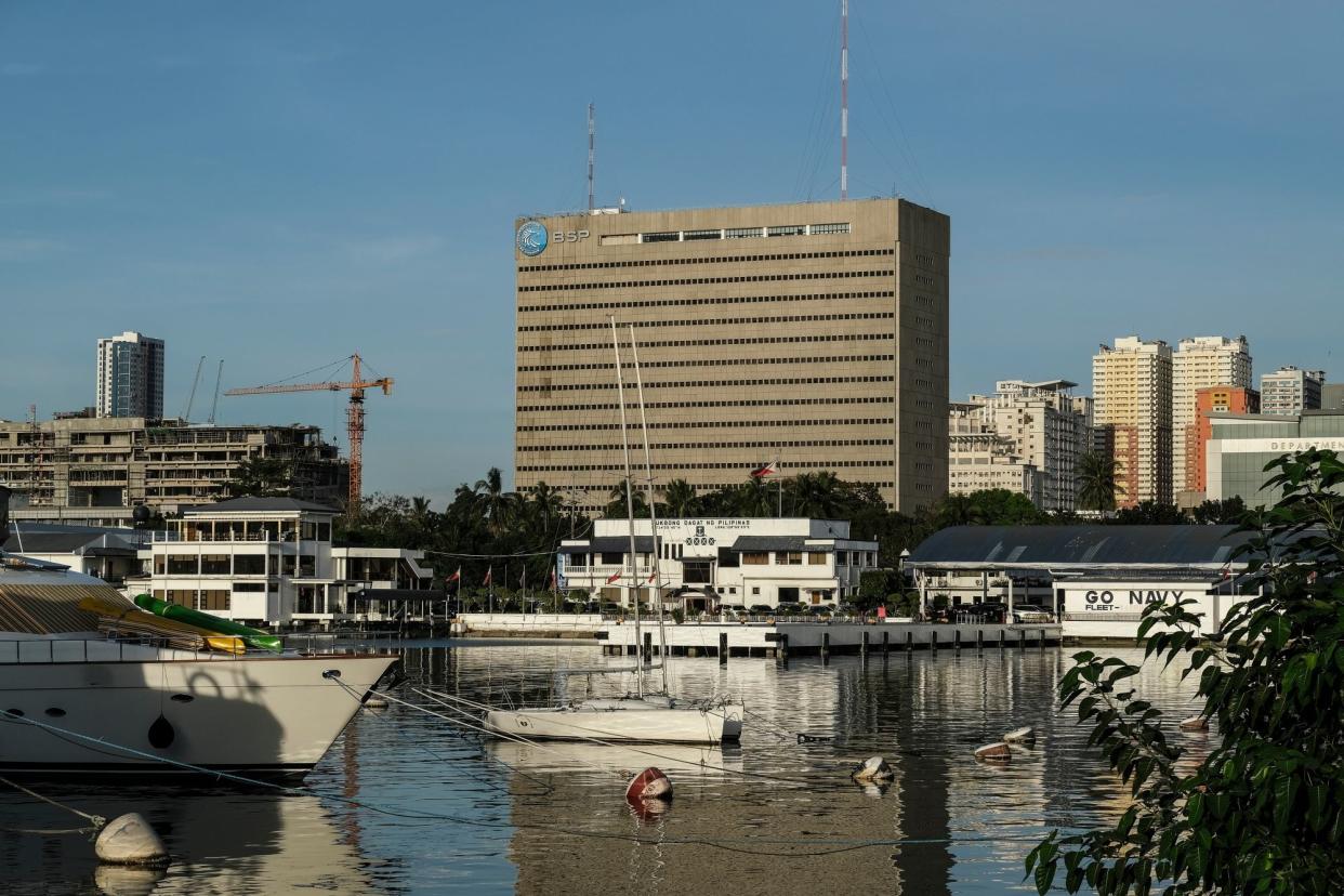 The Bangko Sentral ng Pilipinas (BSP) headquarters complex in Manila, the Philippines, on Tuesday, Dec. 14, 2021. (Photo: Veejay Villafranca/Bloomberg via Getty Images)