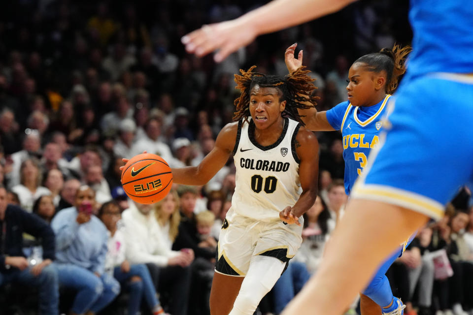 Ron Chenoy-USA TODAY Sports<br><span><br>Colorado is the No. 5 seed because it lost to UCLA. The teams are tied in the standings at 10-5 in league play. They will break that tie on Monday when they play each other. A UCLA win would give the Bruins the tiebreaker if the teams finish in a tie at the end of the regular season.</span>