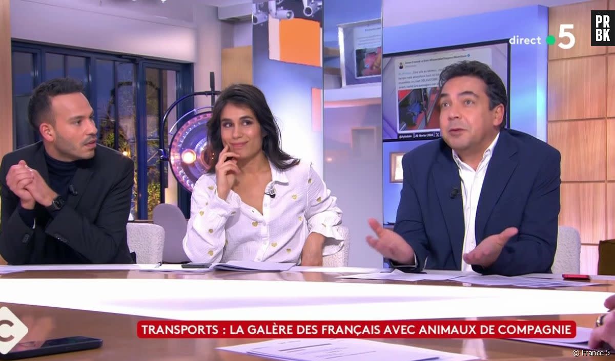 Tensions entre Patrick Cohen et Mohamed Bouhafsi dans C à vous - France 5