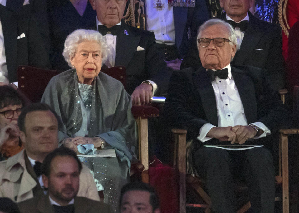 Queen Elizabeth II at The Platinum Jubliee Celebrations at the Windsor Horse Show.