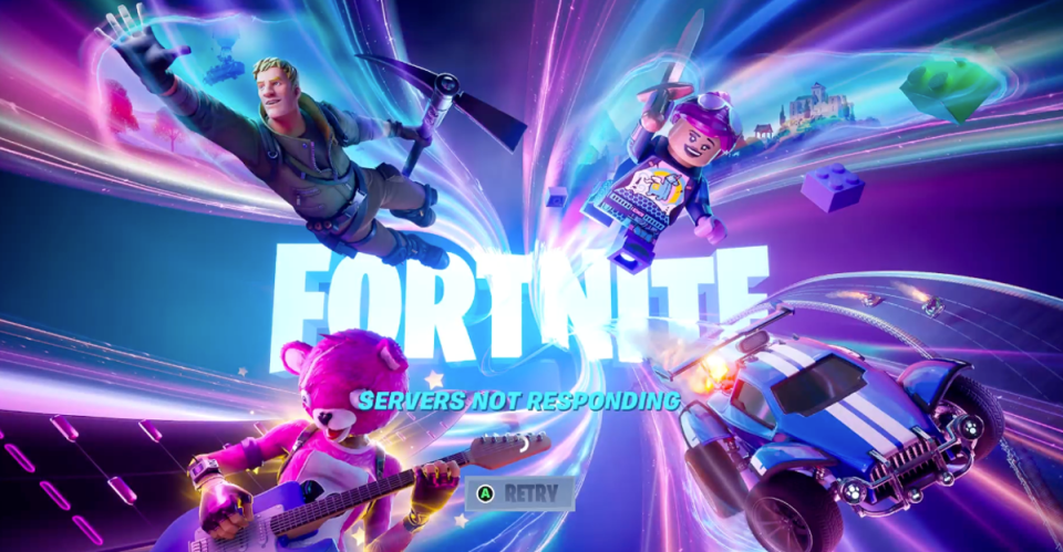 Fortnite will be offline for another eight hours ahead of the launch of its new season (Epic Games)