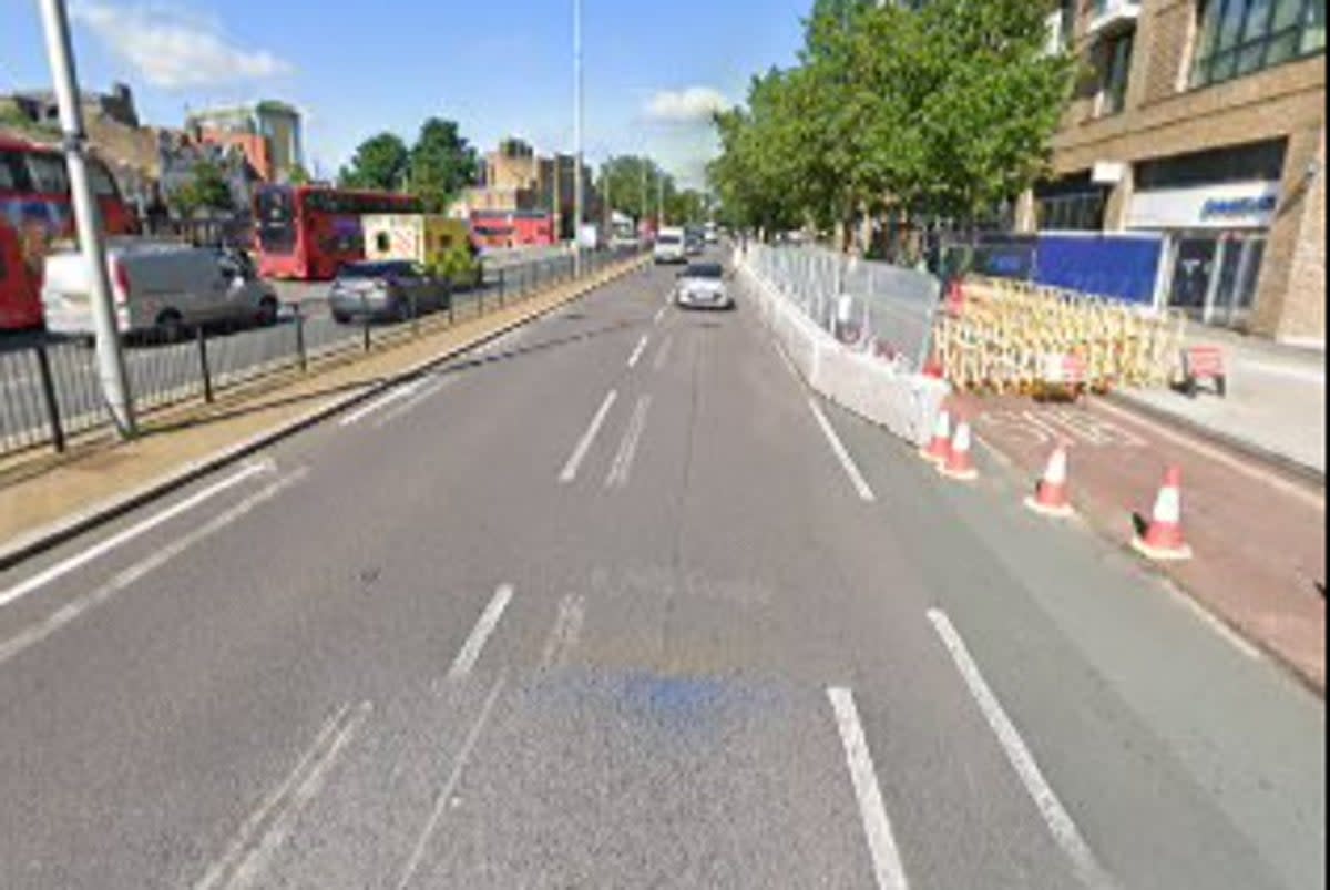 The fatal collision took place on Plumstead Road (pictured) (Google )