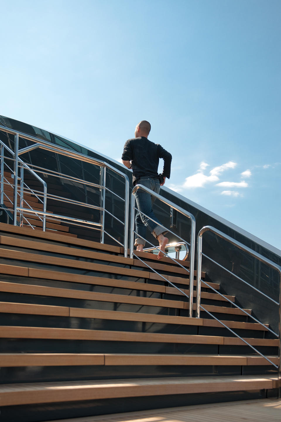 YachtPlus by Foster + Partners staircase