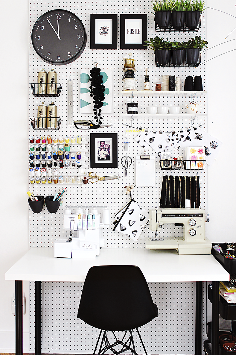 Add a Pegboard Wall