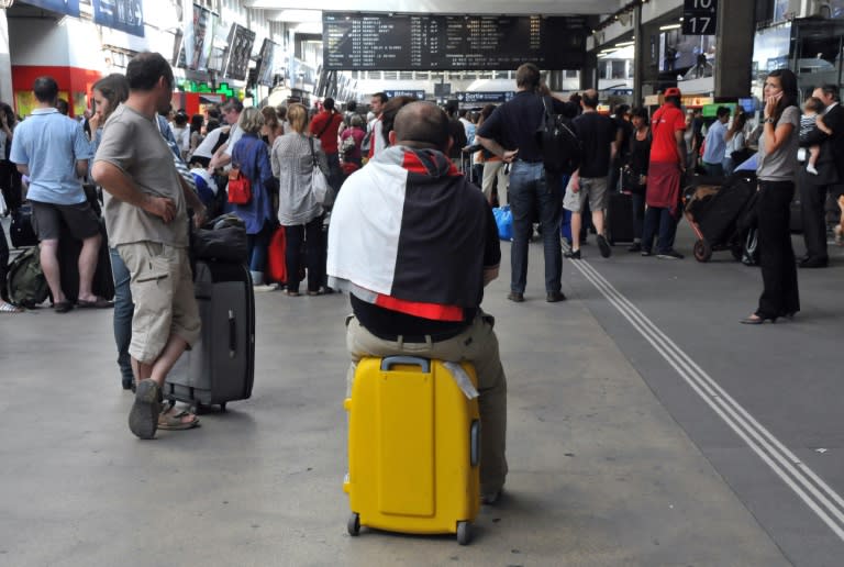 French railway stations offer their own version of "Black Saturday" as July holidaymakers try to maintain the zen from their break as they head home, while frazzled August people hope for a smooth start to their vacation