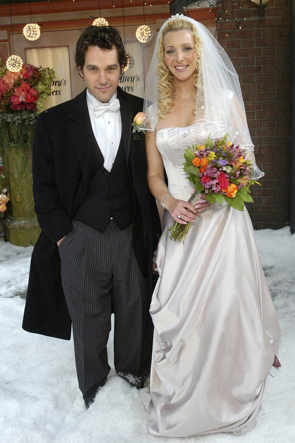 Season 10, Episode 14: "The One With Phoebe's Wedding" Phoebe and Mike's wedding is held in a winter wonderland when a blizzard hits Manhattan.