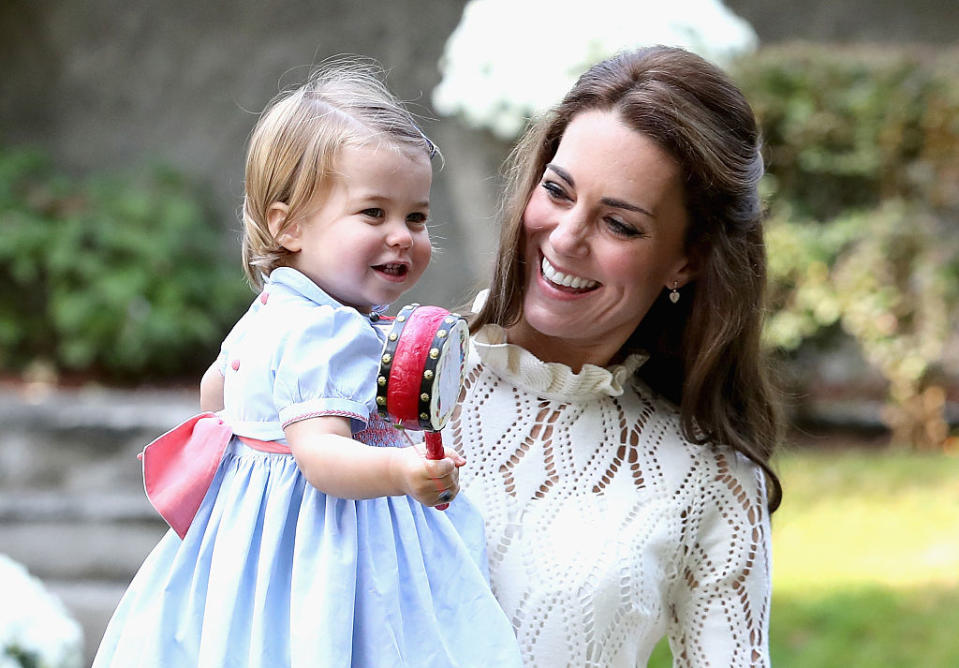 Kate Middleton y princesa Charlotte