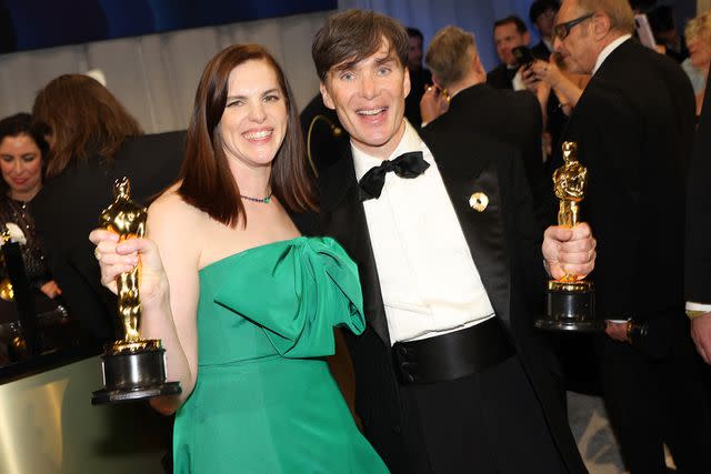 <p>Jay L. Clendenin/Shutterstock</p> Jennifer Lame and Cillian Murphy