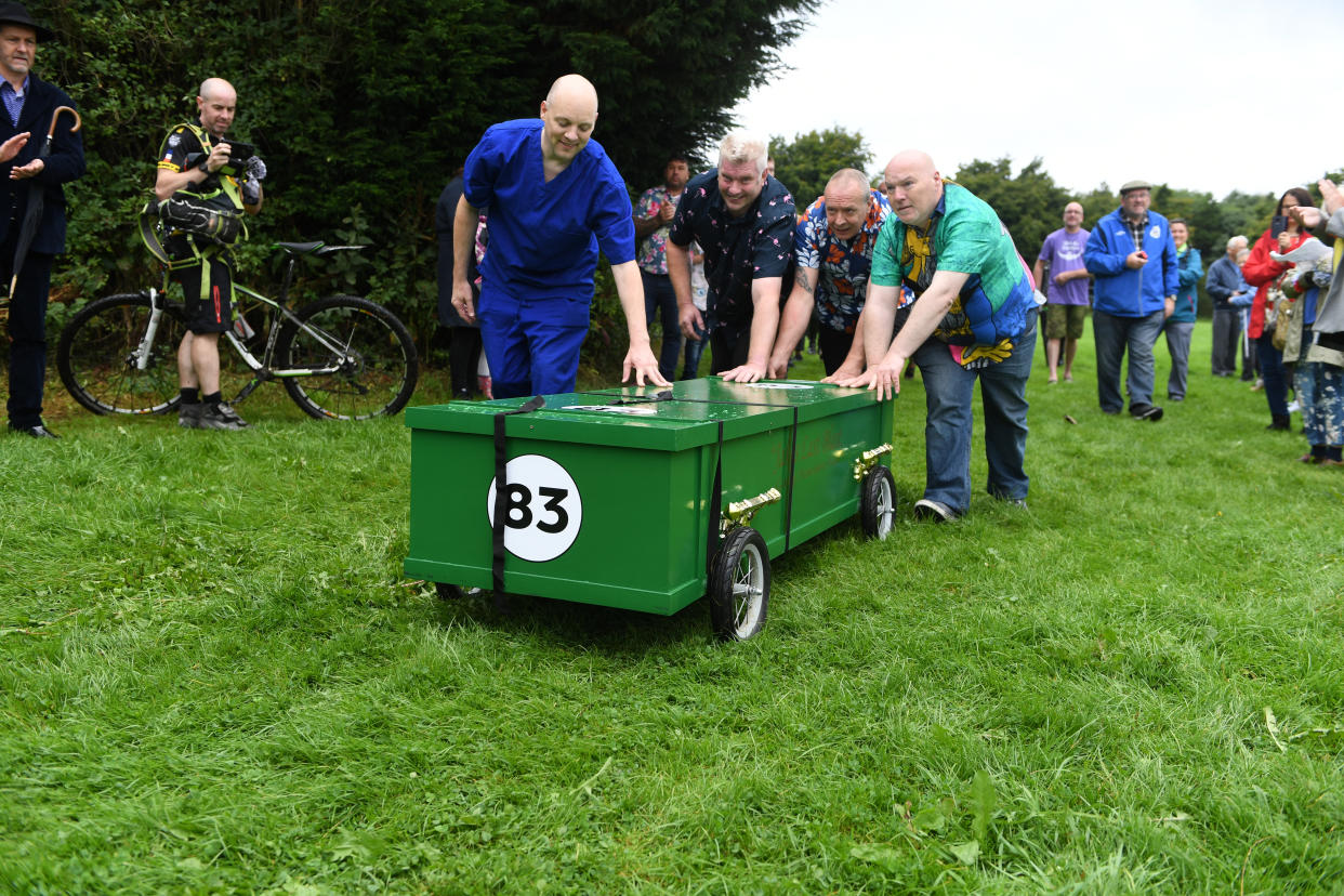 22nd August 2021
The Funeral of Huddersfield legend Jake Mangel Wurzel.
