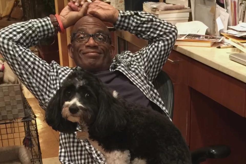 <p>Al Roker/Instagram</p> Al Roker and Pepper