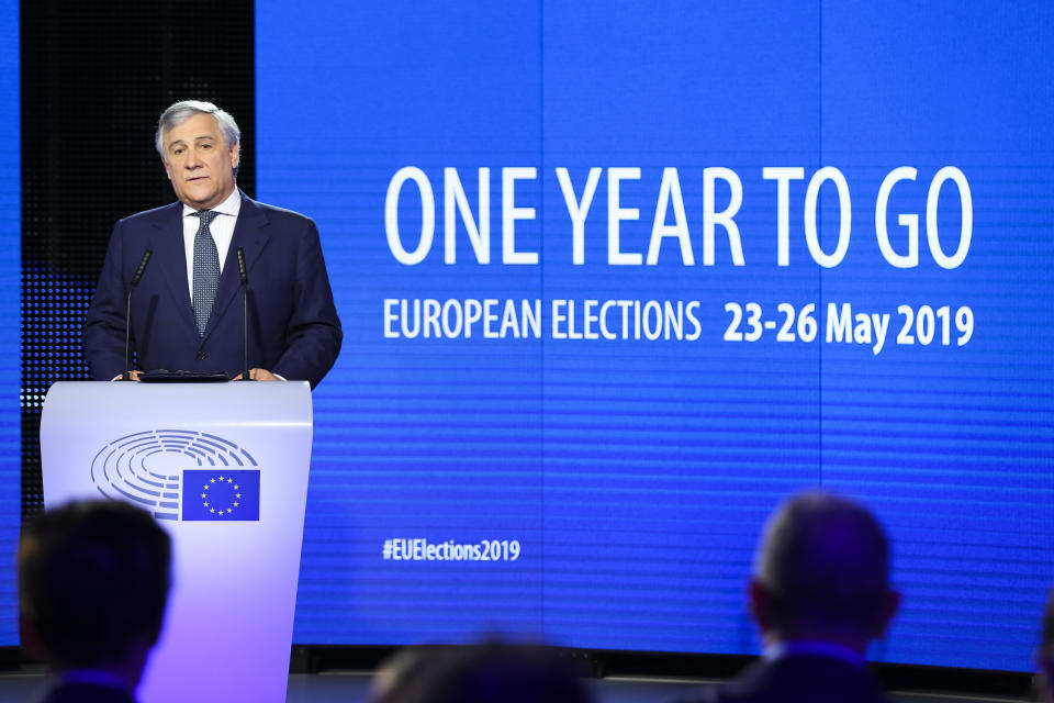 Antonio Tajani launches the countdown to the next European elections (European Parliament)