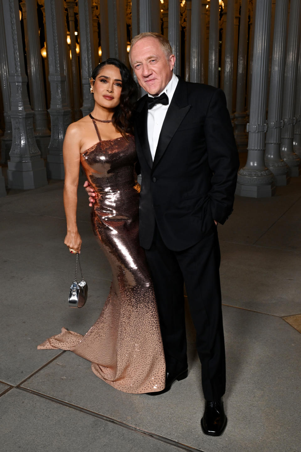 Salma Hayek-Pinault and François-Henri Pinault