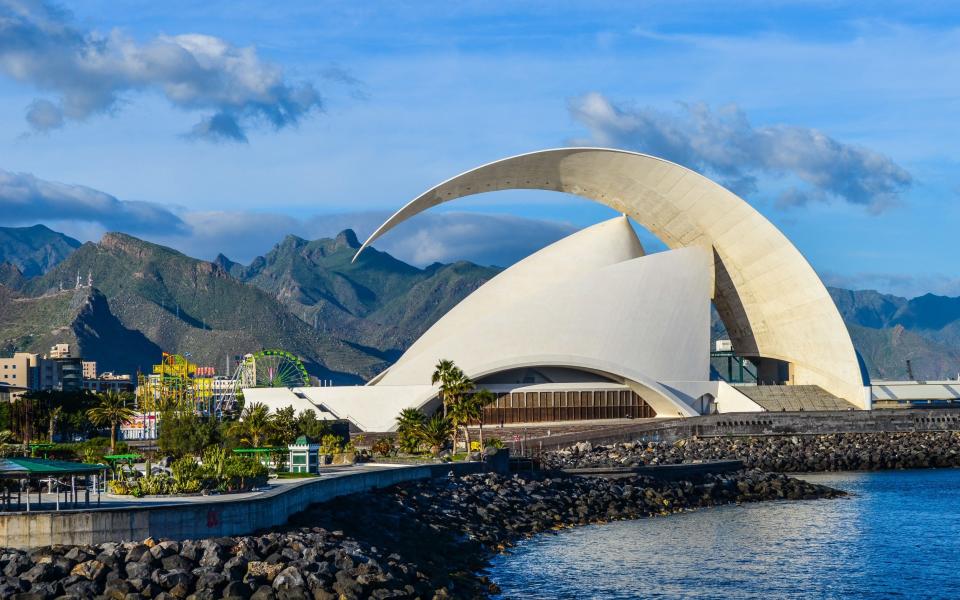 Auditorium in Santa Cruz, Santa Cruz de Tenerife holidays, Canary Islands, Spain