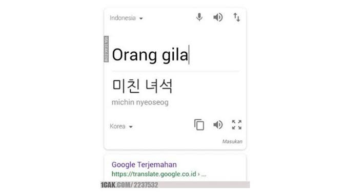 Terjemahan Menerjemahkan dengan