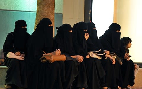 Saudi women  - Credit: FAYEZ NURELDINE/AFP/Getty Images