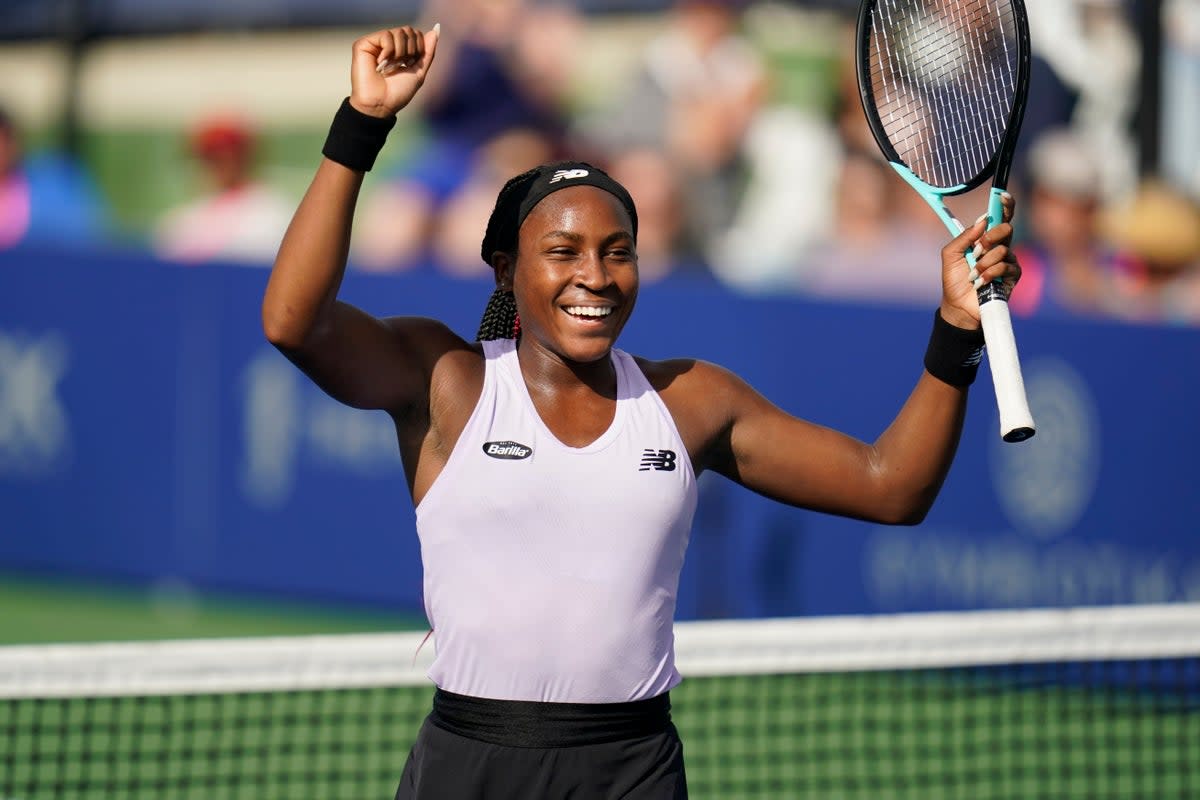 Coco Gauff has qualified for the WTA Finals in singles and doubles (Gregory Bull/AP) (AP)