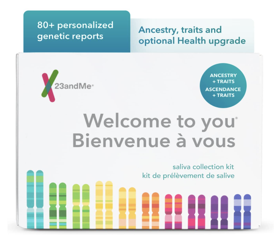 23andMe Ancestry + Traits Service kit (Photo via Amazon)