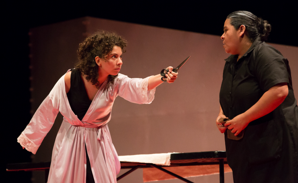 Mariam Santamaría en "La casa de Bernarda Alba".