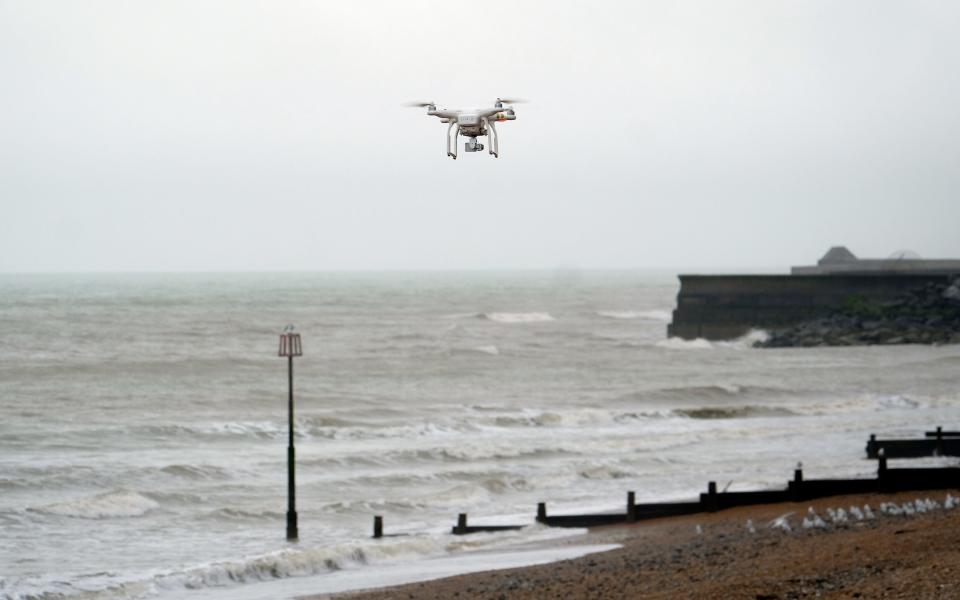 beach drone - Credit: Christopher Pledger