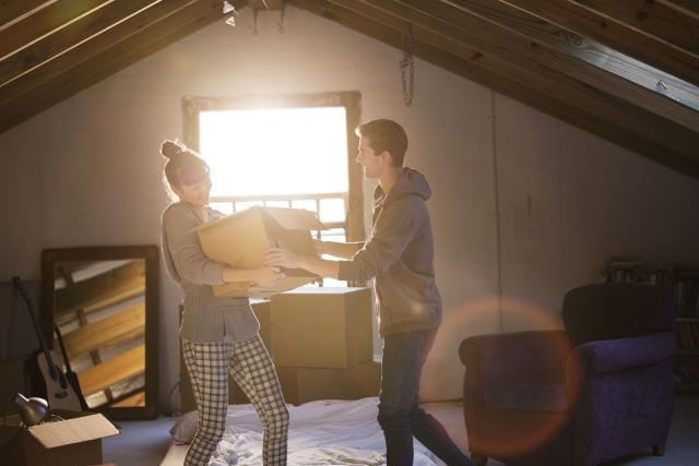 This Attic Pulley Storage System Is Genius If You Have a Bad Back