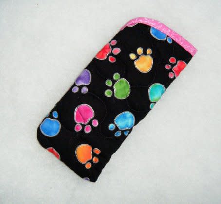 Pawprint Glasses Case