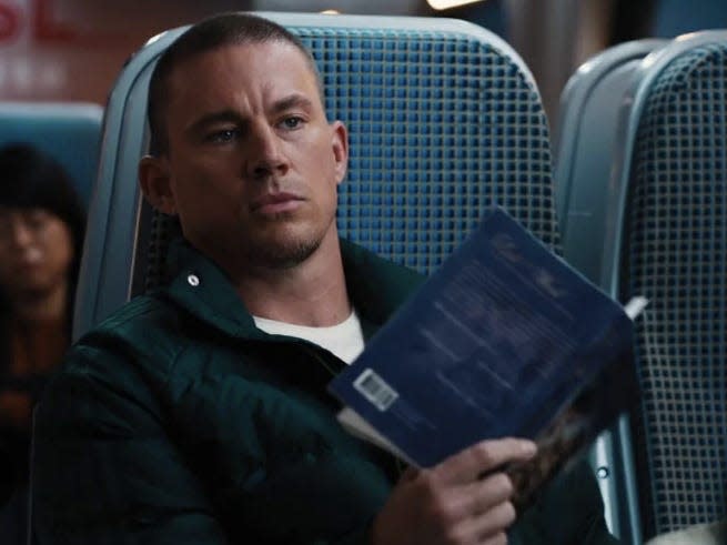 Channing Tatum "Bullet Train" celebrity cameo