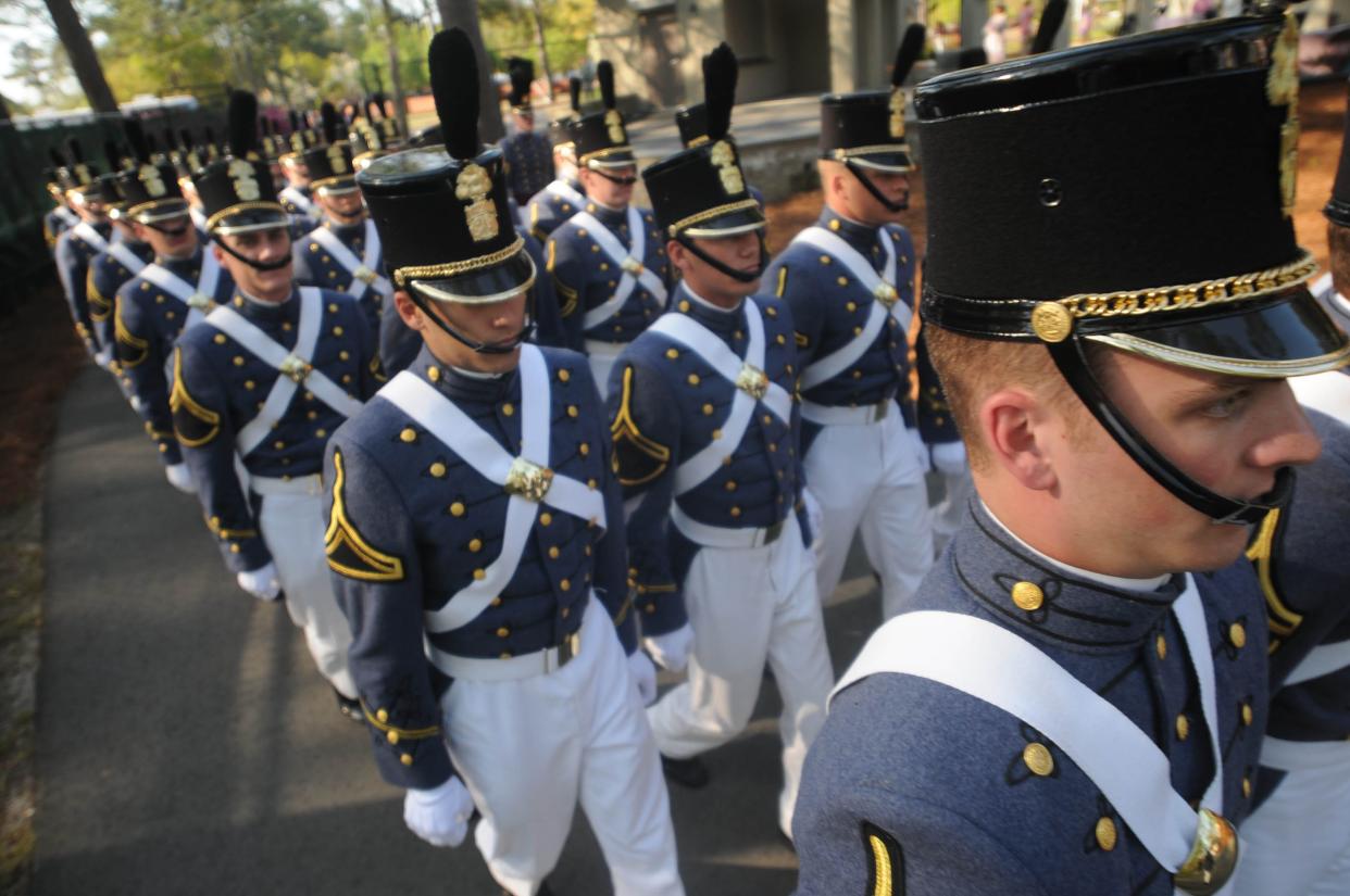 The Summerall Guards from The Citadel in 2011.