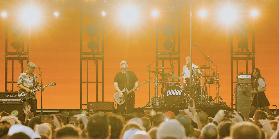 The Pixies at the Cure's Pasadena Daydream festival. (Photo: Courtesy of Pasadena Daydream & Goldenvoice)