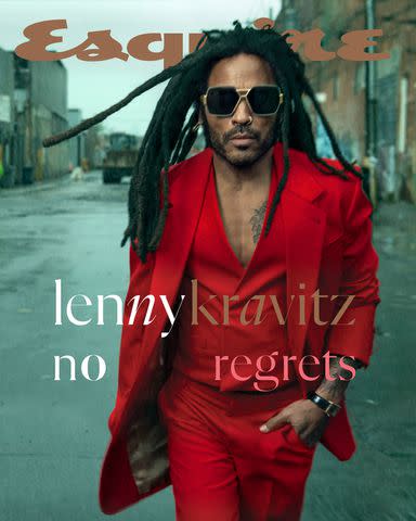 <p>Norman Jean Roy</p> Lenny Kravitz on the cover of 'Esquire'