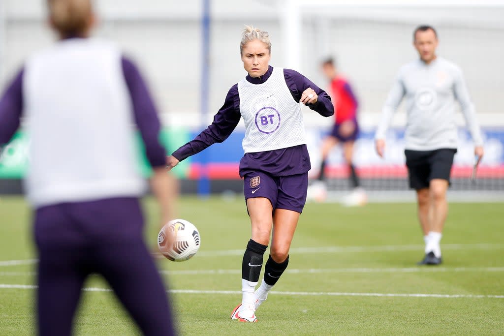 Captain Steph Houghton has been ruled out of England’s World Cup qualifiers  (The FA via Getty Images)