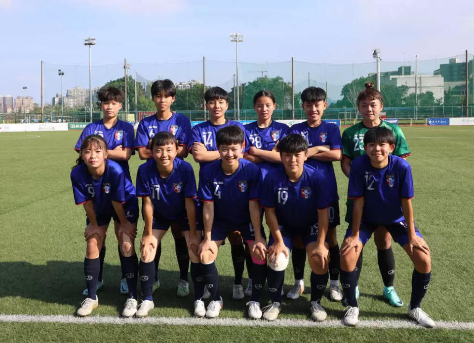 U20女足隊即將出征烏茲別克。李天助攝