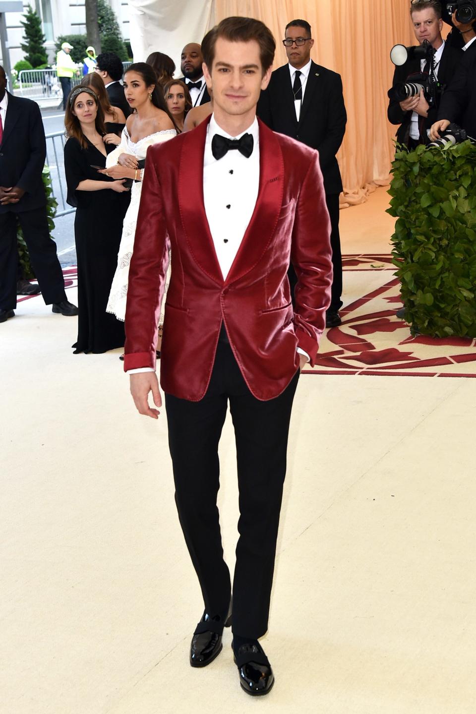 Andrew Garfield 
 in Tom Ford