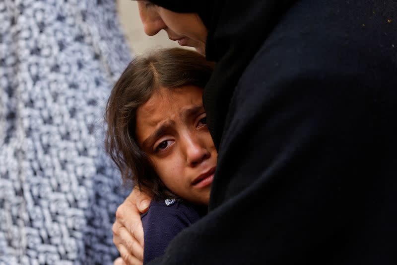 Funeral of Palestinian Daoud Rayan who was killed by Israeli forces, according to the Palestinian health ministry, in Bayt Duqu