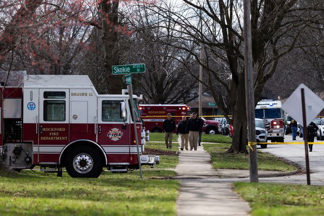 <p>Kara Hawley/Rockford Register Star / USA TODAY NETWORK</p> A male suspect is in custody following the incident