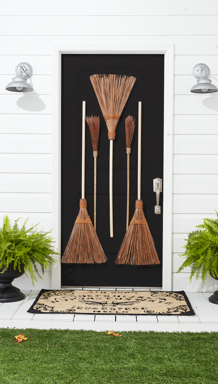 Broom Door Decor