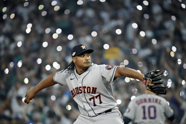 Houston Astros' Jeremy Peña on their BIG ALCS Game 3 win & their