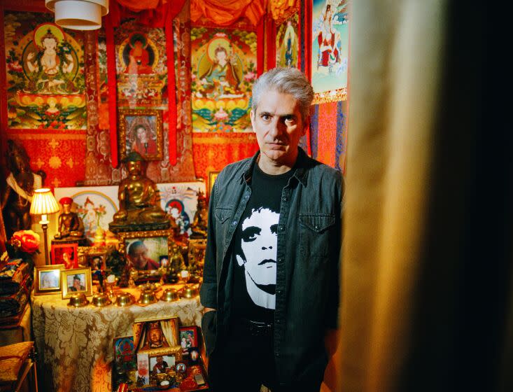 MANHATTAN, NY - NOVEMBER 02, 2022: Portrait of actor Michael Imperioli in his Manhattan apartment. (Peter Fisher / For The Times)