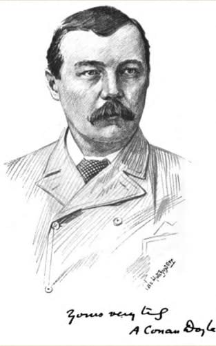 Arthur Conan Doyle in 1894 - George Wylie Hutchinson/Wikimedia Commons