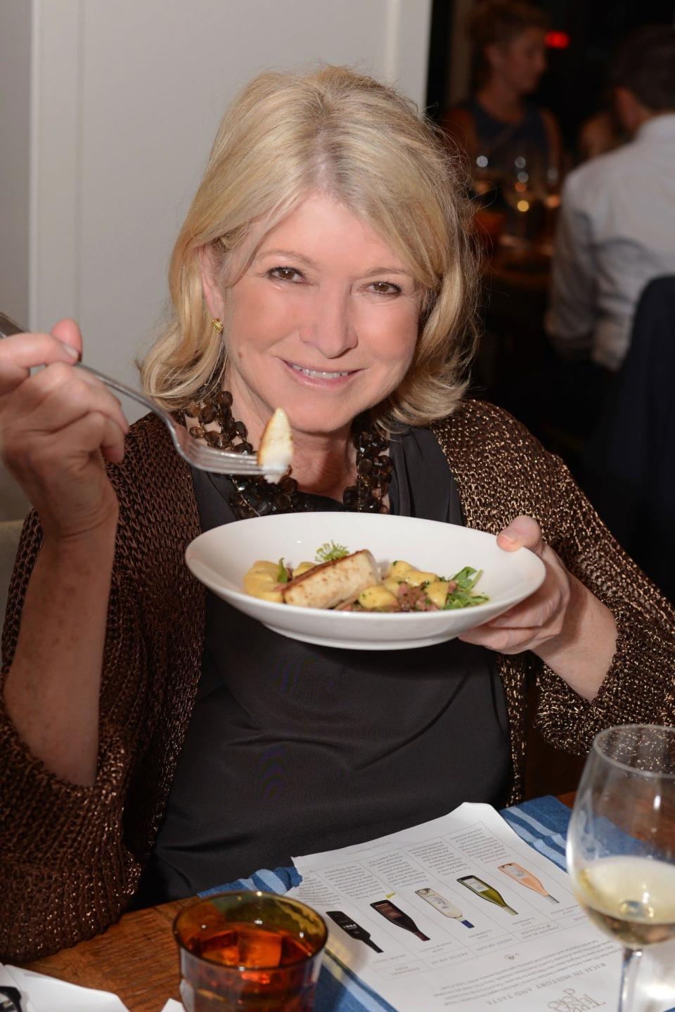 Martha Stewart co-hosted the 2019 South Beach Wine and Food Festival's inaugural event in Palm Beach County at The Regional restaurant in West Palm Beach.