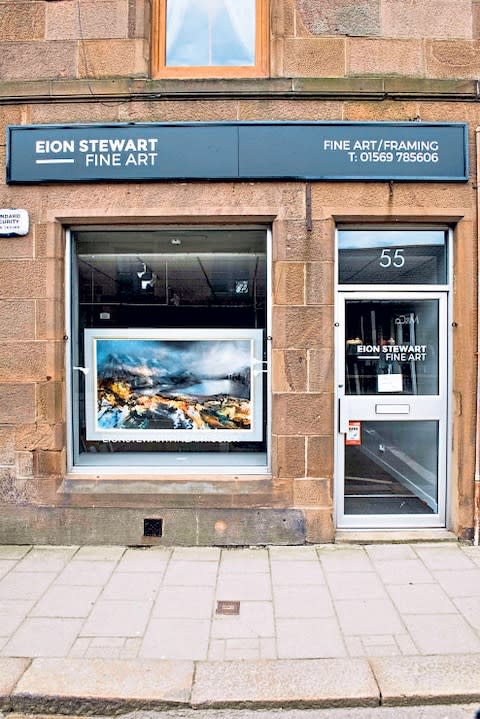 Eion Stewart's gallery - Credit: CHRIS WATT