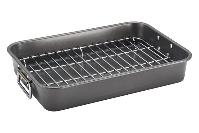 Chicago Metallic Petite Roast and Broil Pan with Rack, 7 x 10