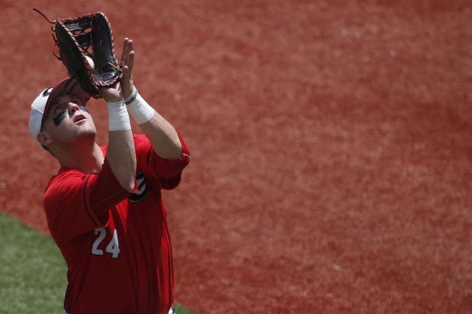 Georgia is investigating after baseball player Adam Sasser allegedly made racist comments toward a football player during the Bulldogs’ game on Saturday against Tennessee. (AP)