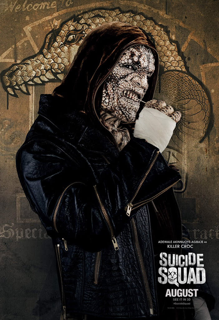 Adewale Akinnuoye-Agbaje as Killer Croc (Photo: Warner Bros.)